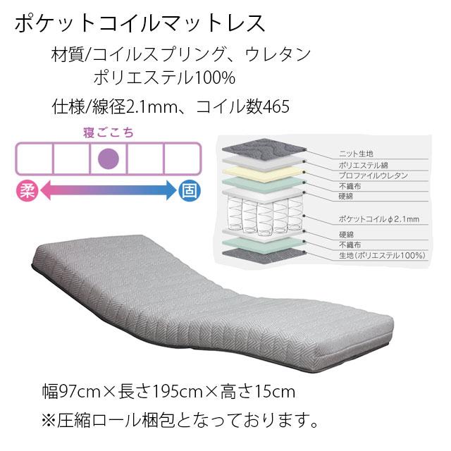 2モーター シングル 電動リクライニングベッド マットレス 介護ベッド 手摺り付き ベッド 介護用ベッド 【穴】 サイドガード別売り マットレス選択可