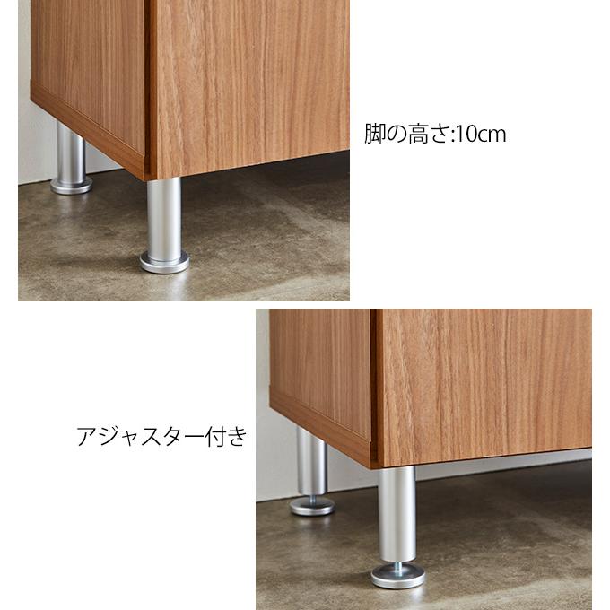 シューズボックス LOタイプ 幅100cm 高さ101cm 下駄箱 玄関収納 ロータイプ 国産_10