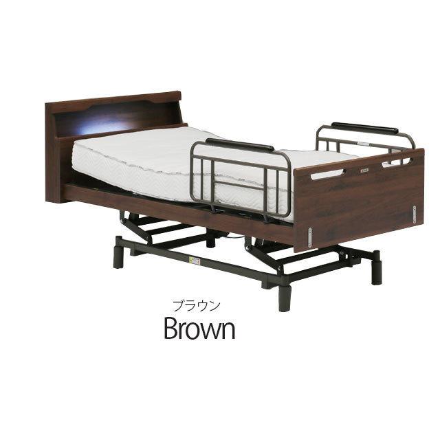 【開梱・組立て設置付き】電動ベッド 3モーター ポケットコイルマットレス グランケアスリムプロ付き Lキャビタイプ リクライニングベッド 介護ベッド |  | 07