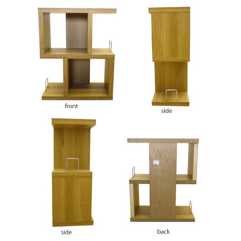 オープンラック 幅60 ロータイプ 高さ75cm シェルフ 国産 収納ラック 木製 本棚 書棚 収納棚 ディスプレイラック ウッドラック  送料無料 |  | 02