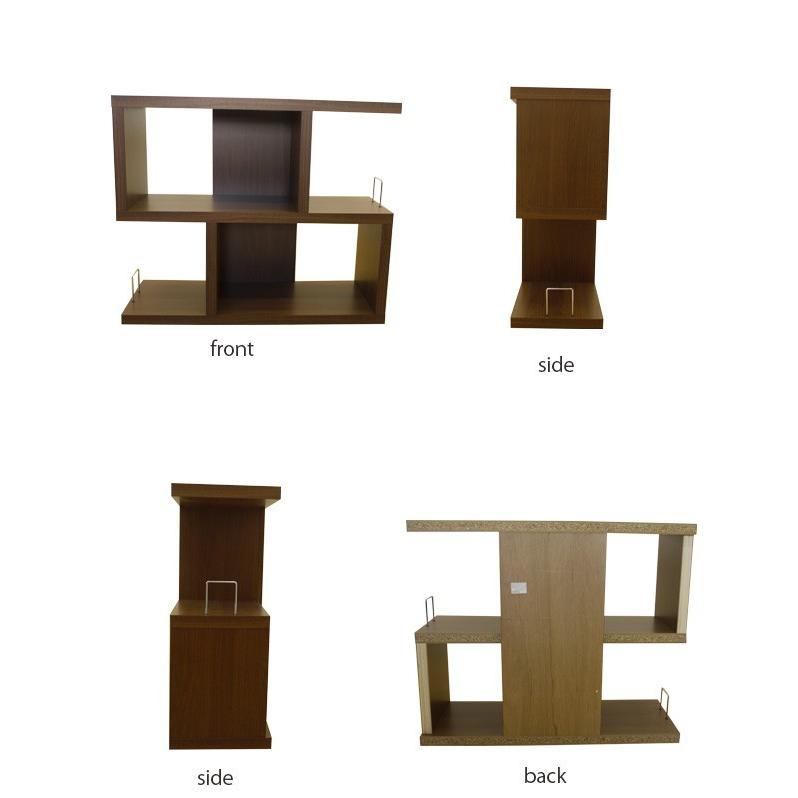 オープンラック 幅90 ロータイプ 高さ75cm シェルフ 国産 収納ラック 木製 本棚 書棚 収納棚 ディスプレイラック ウッドラック  送料無料 |  | 02