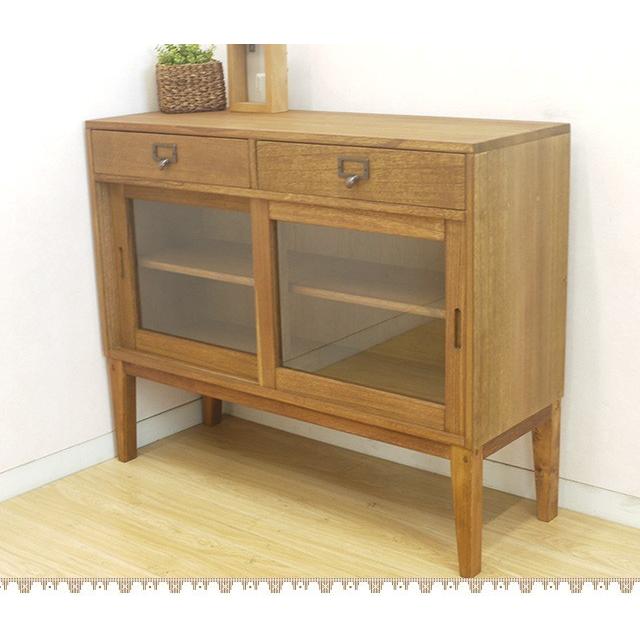 受注生産品 キャビネット 桐タンス チェスト 幅84cm 高さ68cm 和