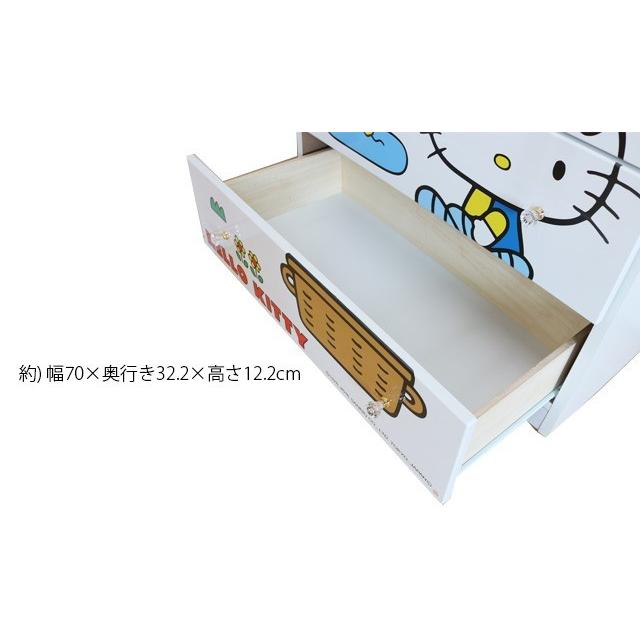 受注生産品 チェスト ハローキティ 幅80cm 高さ121cm 受注生産品 チェスト ハローキティ 幅80cm 高さ121cm