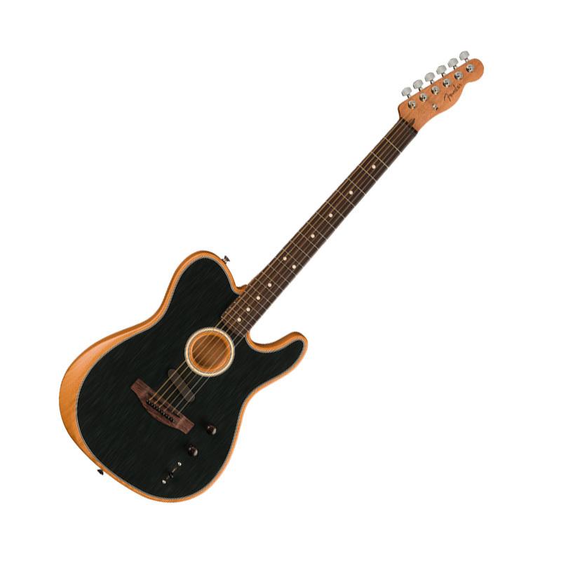 Fender Acoustasonic PLAYER TELECASTER 色：Brushed Black 