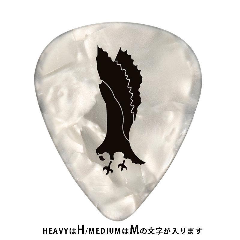 Paul Reed Smith（PRS) ピック12枚入り　Celluloid Picks (12), White Pearloid 【Medium 】【ゆうパケットで発送】｜mikiwebstore｜02