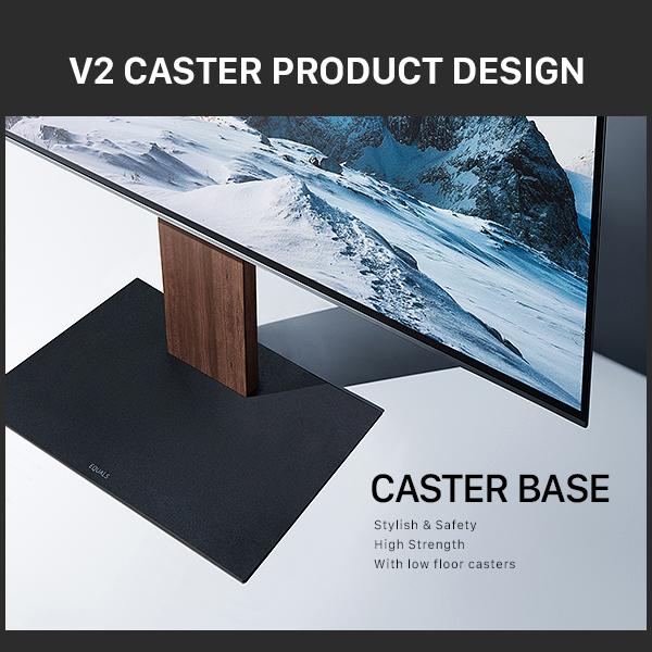 購入特典有り テレビ台 WALLインテリアテレビスタンド V2 CASTER ロータイプ 32〜60v対応 テレビスタンド TVスタンド キャスター付き 自立型 おしゃれ EQUALS イコールズ