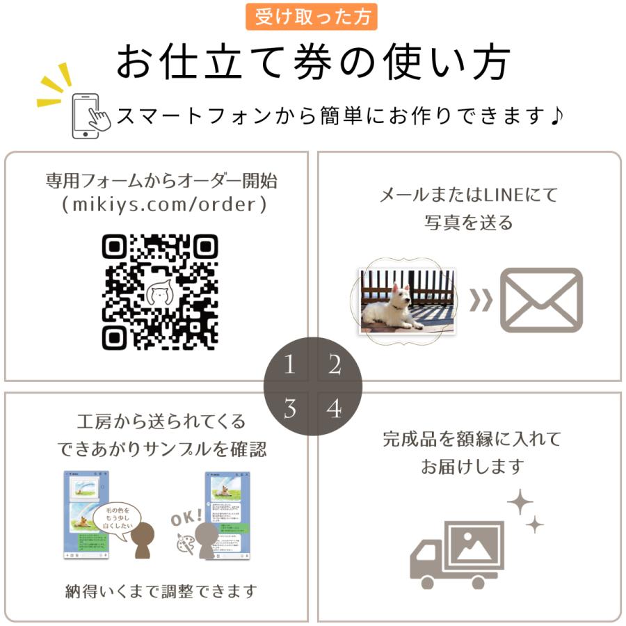 虹の橋アートお仕立て券 ペット 供養 香典 お供え ペットロス |  | 03