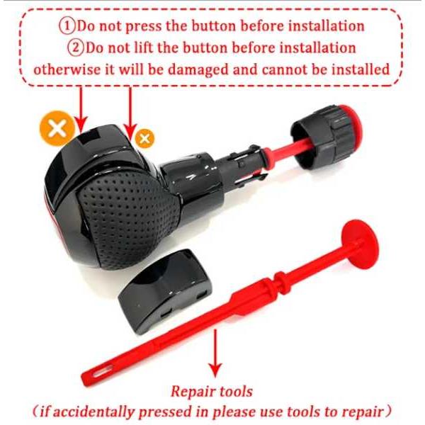 割引設定 アウディモデル用の自動ギアシフトノブ ハンドルヘッド付き a3 rs3 q3 s6 rs6 a4 a5 a7 パサート 7 ゴルフ 7gti用