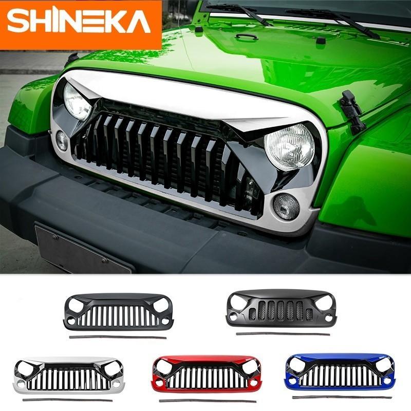 SHINEKA レーシンググリル ジープラングラー JK 2007-2017