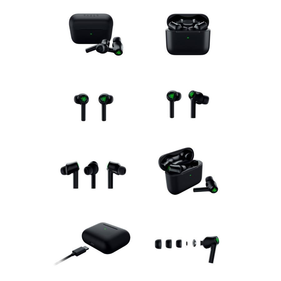 Razer ゲーミングイヤホン Hammerhead True Wireless - 2nd Gen ワイヤレス RZ12-03820100-R3A1 Black｜mikkestore｜07