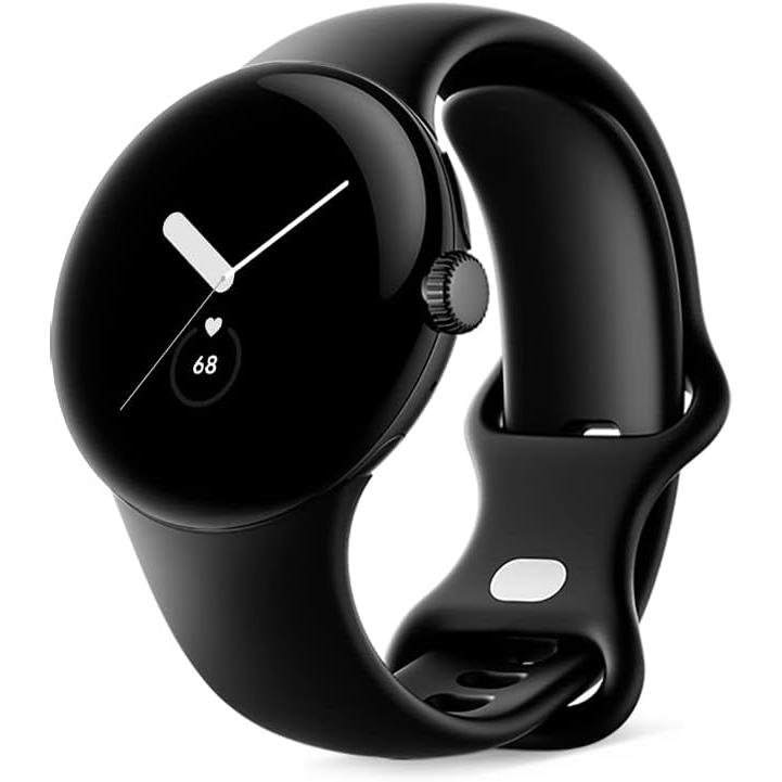 Google グーグル Pixel Watch 心拍計 Matte Black ステンレス ケース