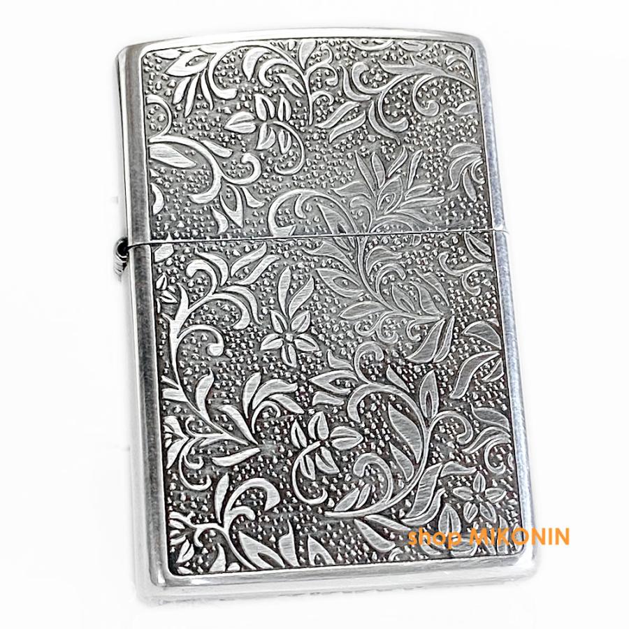 ZIPPO（ジッポー） 両面唐草 銀イブシ NK-KA ジッポーライター : shop