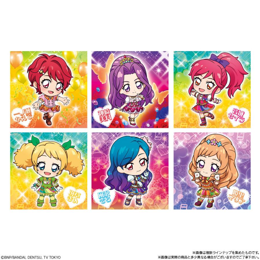アイカツ　ウエハース　1~3　全77種フルコンプ　未開封 BANDAI（バンダイ） 【未開封10個】にふぉるめーしょん アイカツ