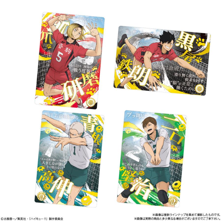 BANDAI（バンダイ） 【未開封10個】ハイキュー!! ウエハース6