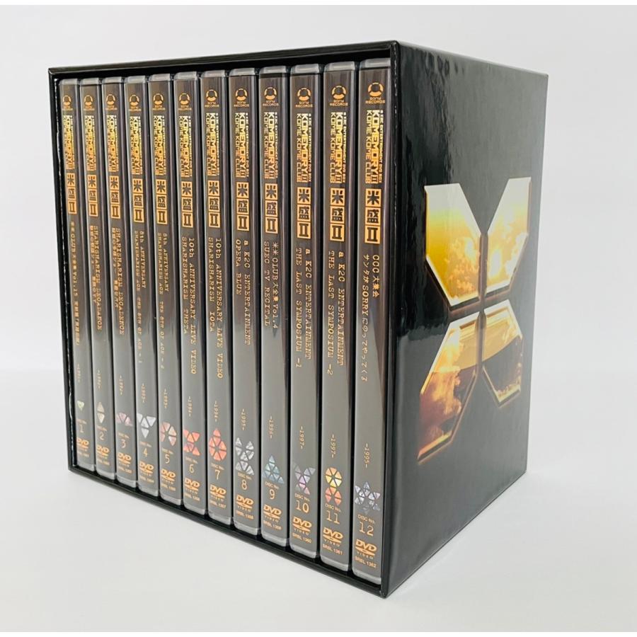 品質は非常に良い 米米CLUB a K2C ENTERTAINMENT DVD-BOX 米盛Ⅲ