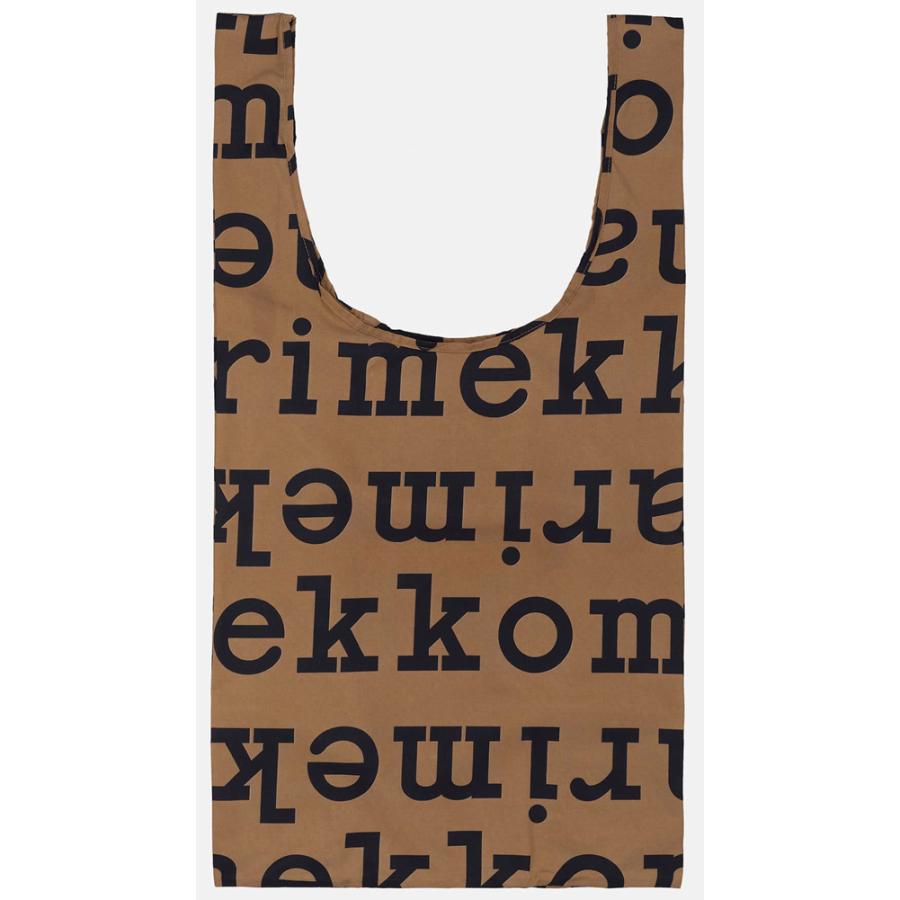 marimekko マリメッコ SMARTBAG エコバッグ LOGO ロゴ ブラウン marimekko マリメッコ SMARTBAG エコバッグ LOGO ロゴ ブラウン