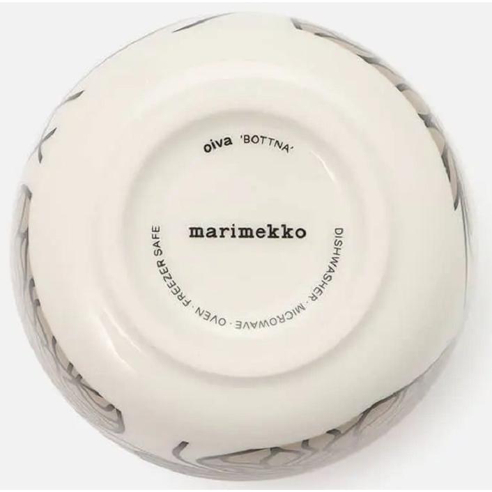 マリメッコ　BOTTNA 　ボットナ　BOWL　ボウル　2.5DL　ベージュ×ホワイト｜mikonfinlandshop｜02