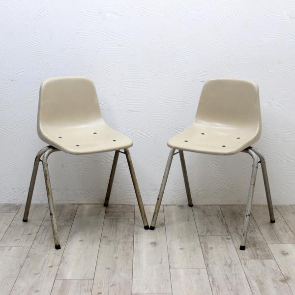 コトブキ スタッキングチェア d&department イス 椅子 レトロ コトブキ FRP スタッキングチェア ヴィンテージ 送料込 | sonota