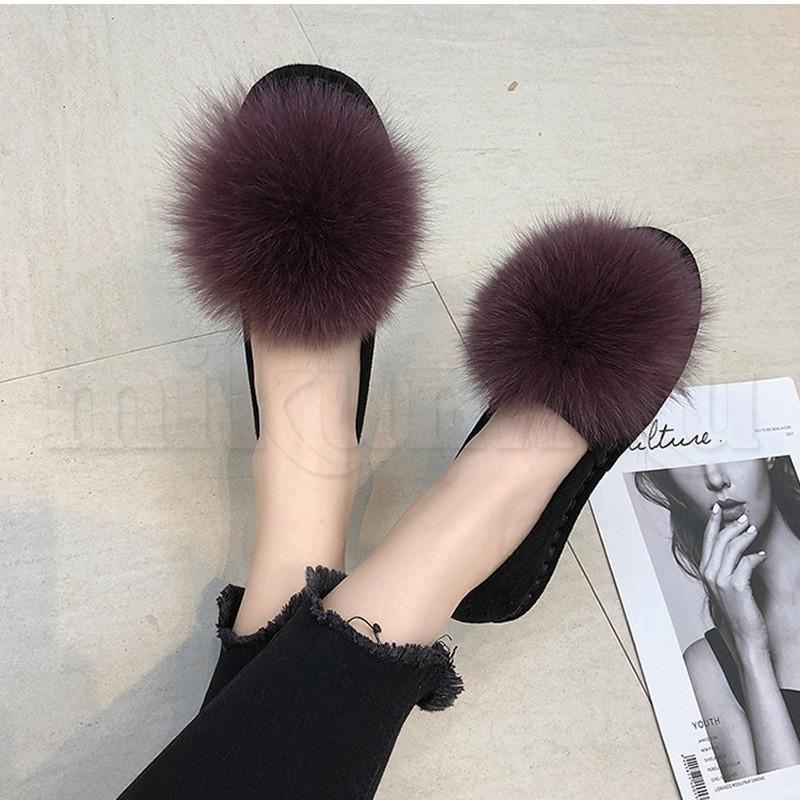 送料無料 パンプス レディース ぺたんこ靴 裏起毛 ポンポン付き もこもこシューズ スリッポン フラット 防寒 暖かい アウトドア きれいめ おしゃれ |  | 04
