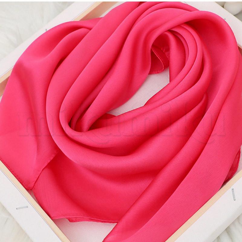 スカーフ 無地 薄手 ネックカバー 春夏 小さめ 短め おしゃれ ストール