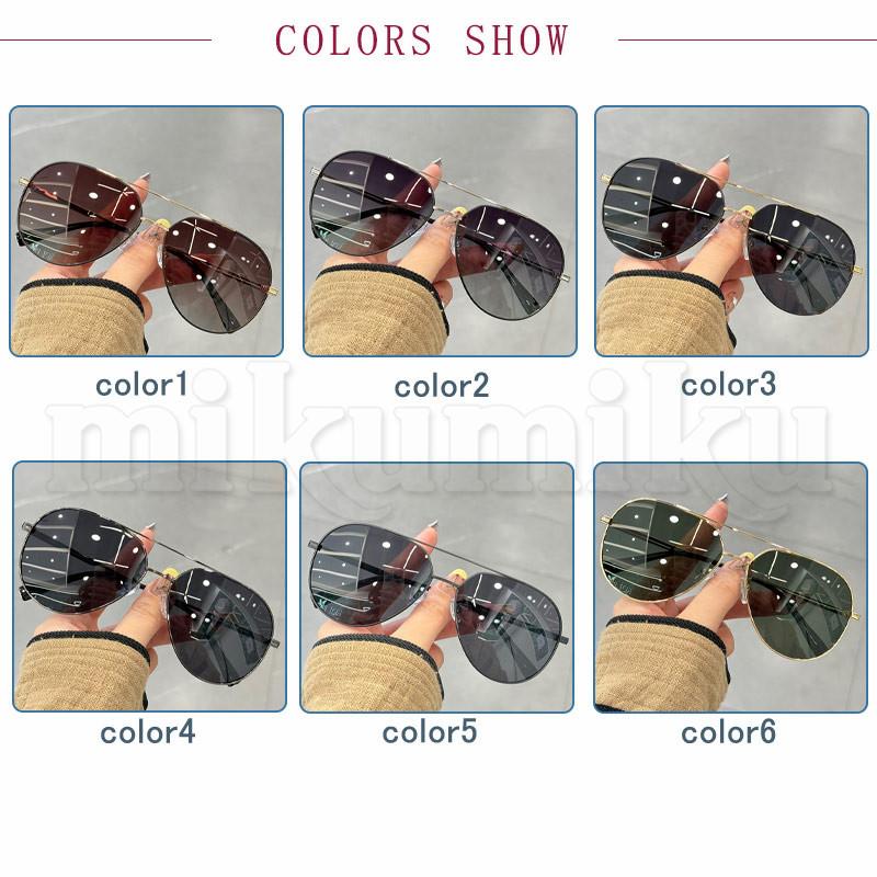 パイロット サングラス UVカット 偏光 レディース メンズ シンプル 