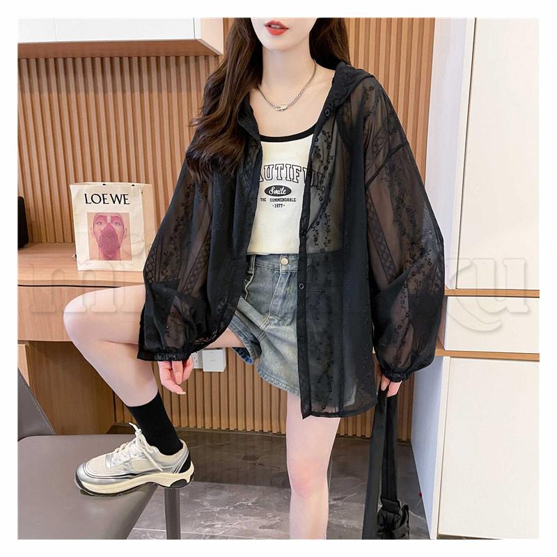 uvパーカー ロングシャツ ライトアウター ラッシュガード レディース