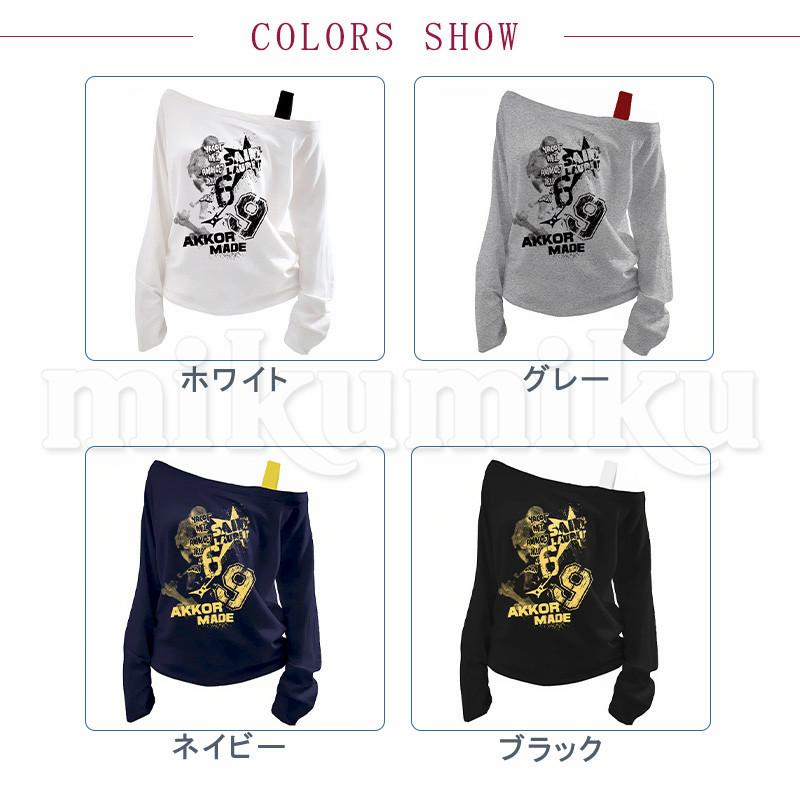 オフショルダー Tシャツ レディース ギャル ストリート 英字プリント