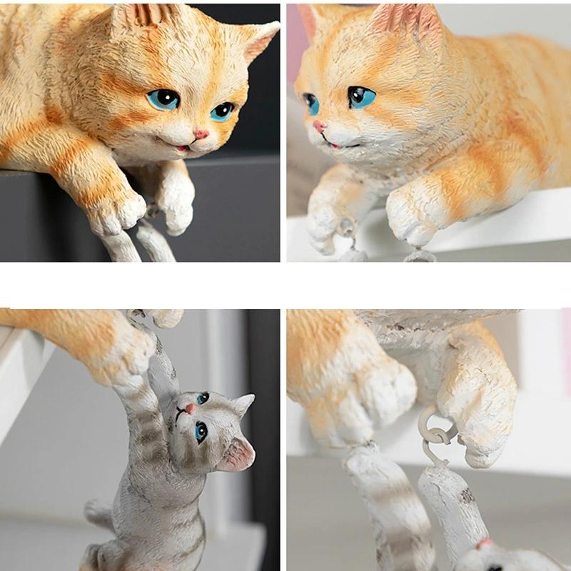 置物 おしゃれ オブジェ 猫 ねこ 熊 くま 親子 ガーデン ガーデニング