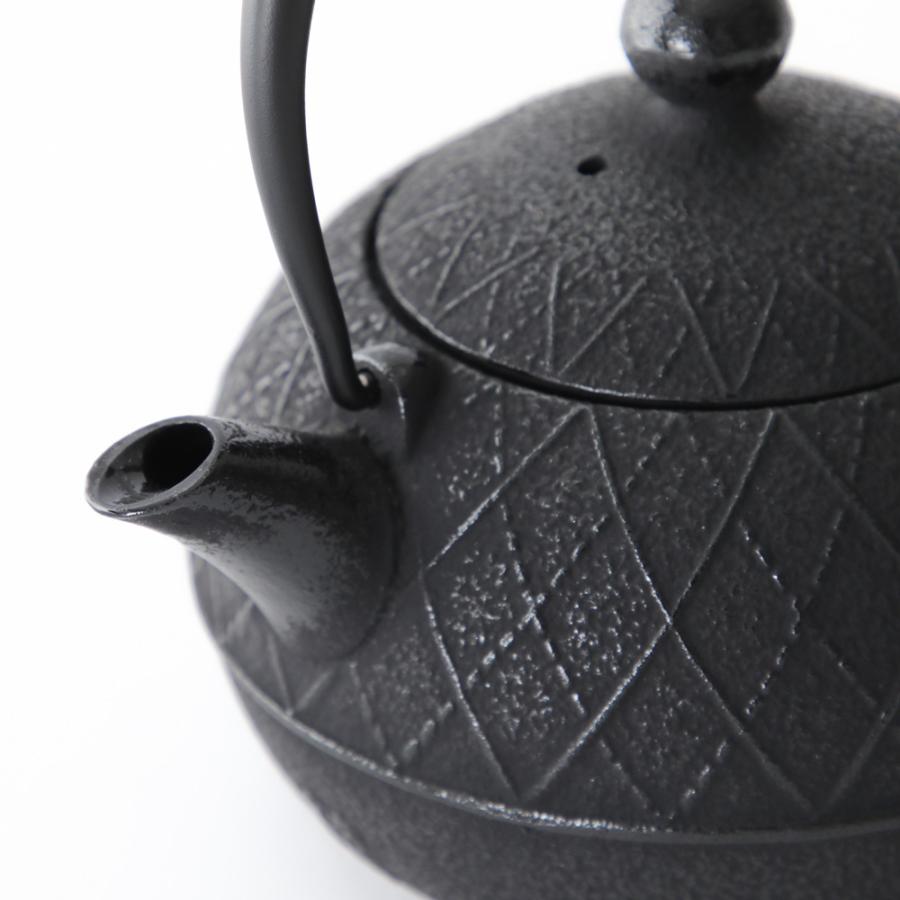 10％OFFクーポン配布中 鉄瓶 鉄急須 南部鉄器 アーガイル 0.6L 及春