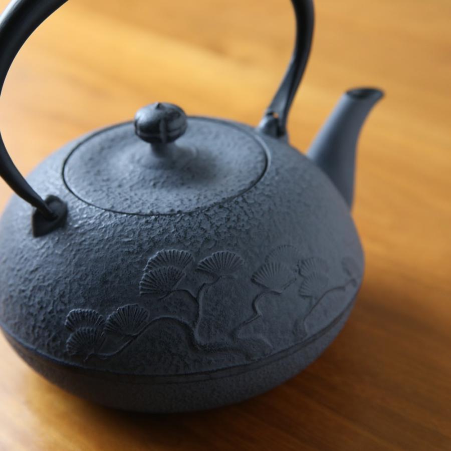 南部鉄器 鉄瓶 及春鋳造所 1.2L 姥口 及春 あられ／老松 ガス火・IH