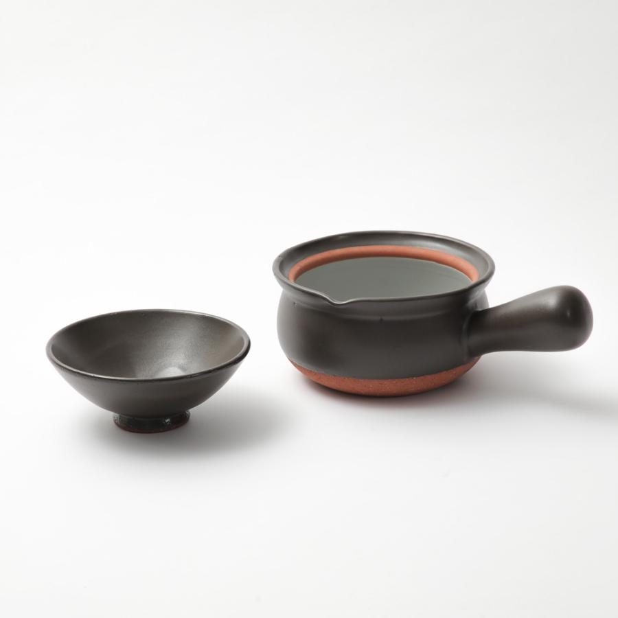 日常茶飯器 黒マット 茶碗付行平 爆買 |  | 05