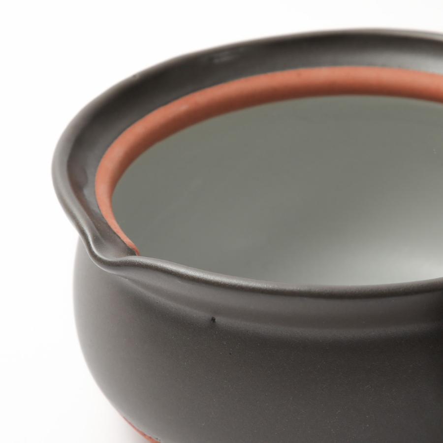 日常茶飯器 黒マット 茶碗付行平 爆買 |  | 06