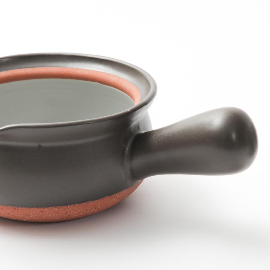 日常茶飯器 黒マット 茶碗付行平 爆買 |  | 07