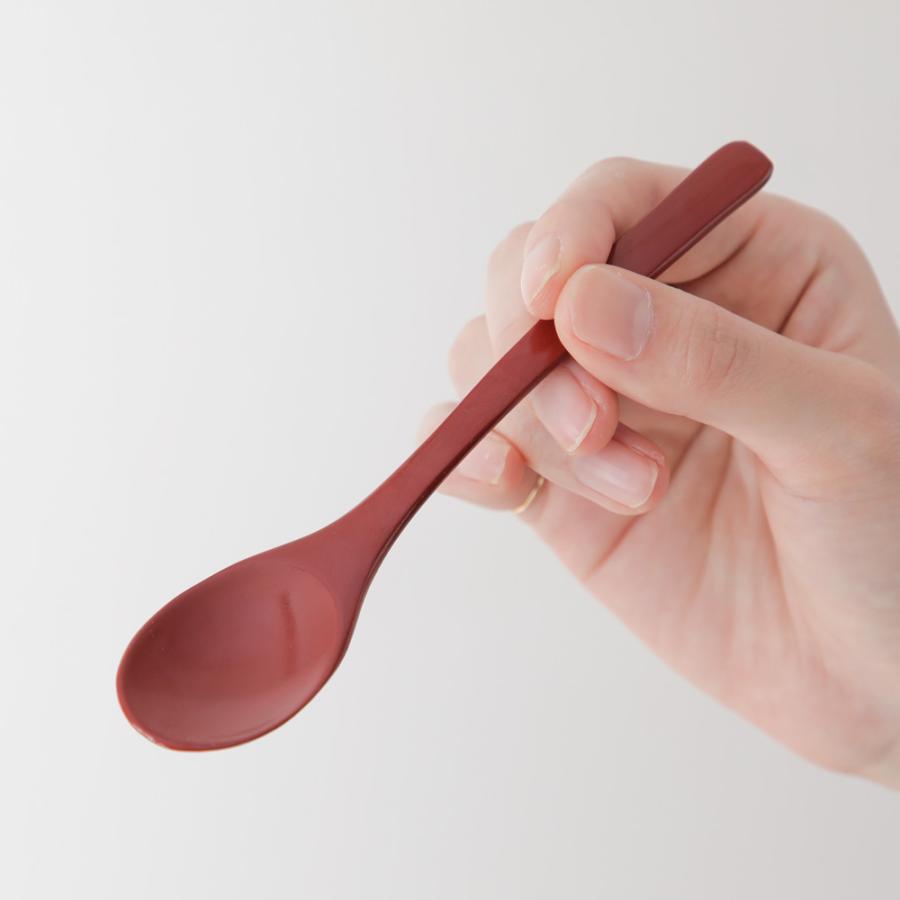 井助商店 ティースプーン 朱/溜 漆塗り 漆器 さじ : 京都匙亀 - 通販