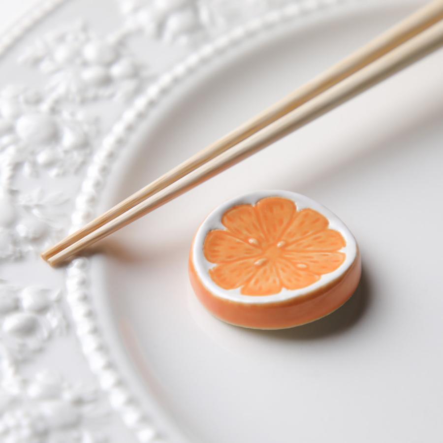 箸置き スライスオレンジ（食品・料理シリーズ） 爆買 | 