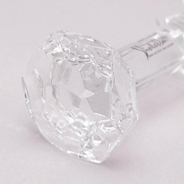 希少 Violetta ヴィオレッタ クリスタルガラス カトラリーレスト 5点