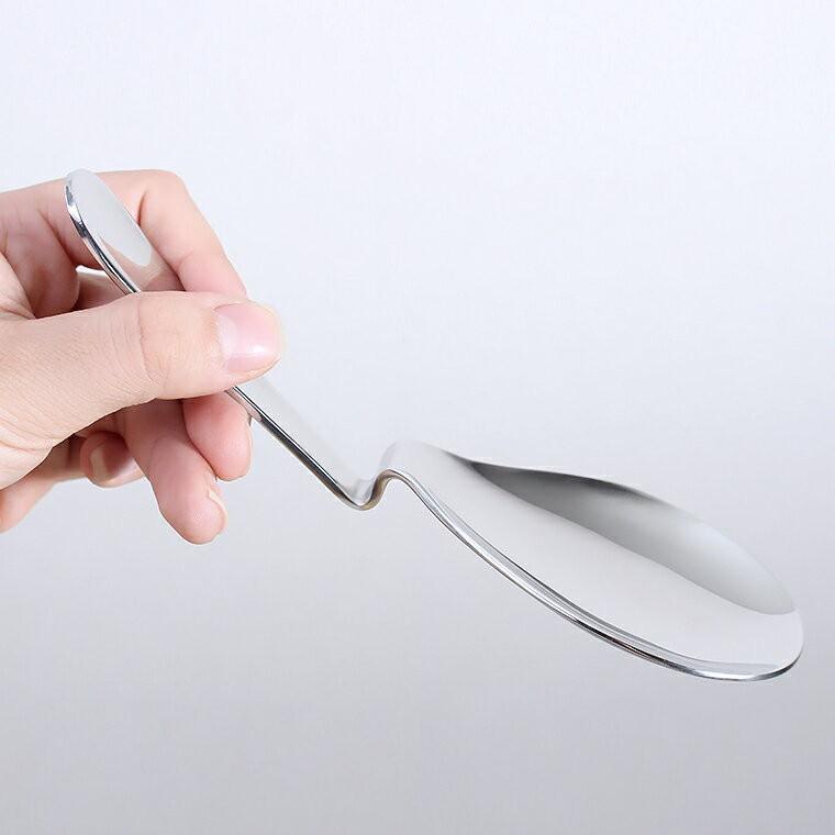 EME Magic サービングスプーン マジック オールステンレス ふちかけ