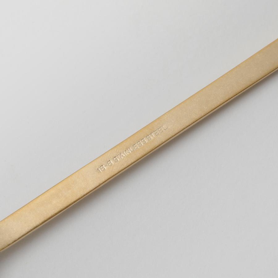 2本以上で送料無料 スッカラ ヴィンテージ ゴールド 京都匙亀