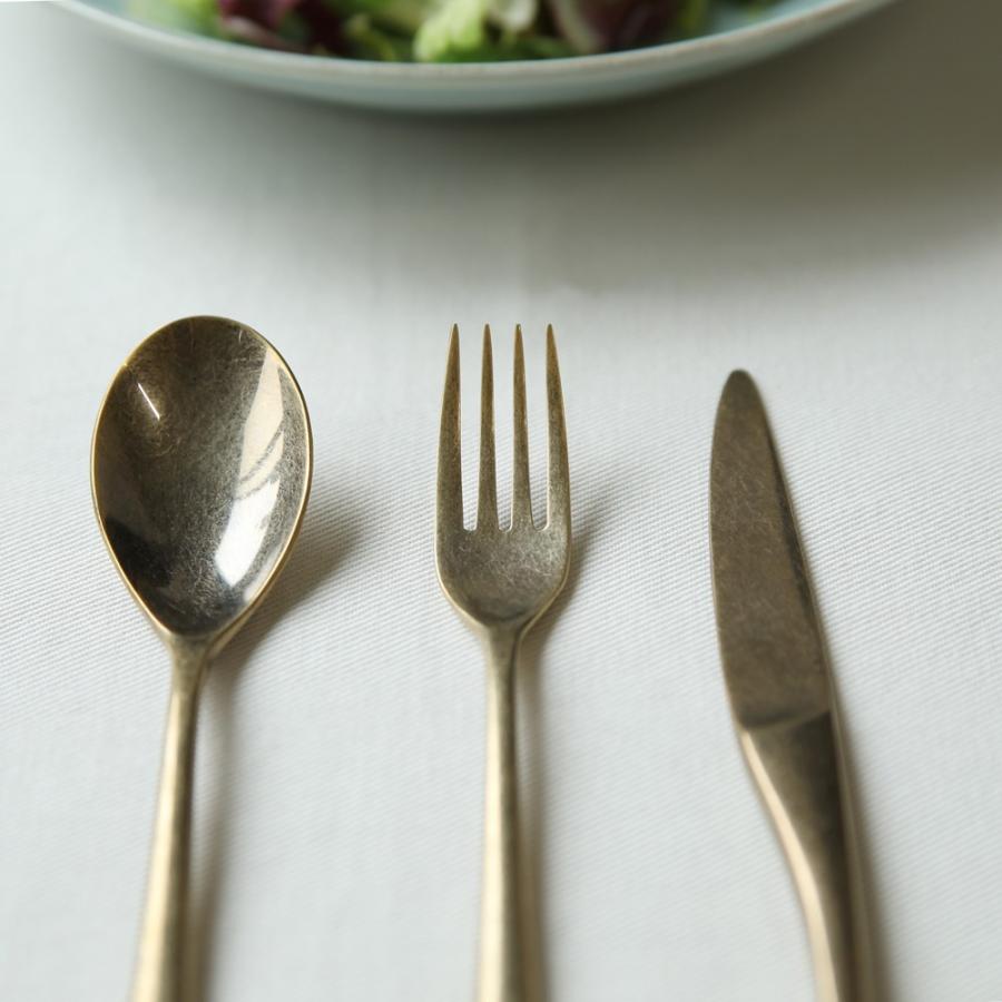 アンティークゴールド 懐 KAI デザートナイフ(テーブルナイフ) 日本製