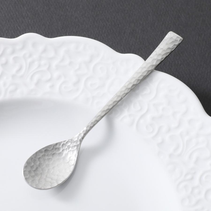 wasabi プレミアム ティースプーン 鎚目 ステンレス 日本製 オール