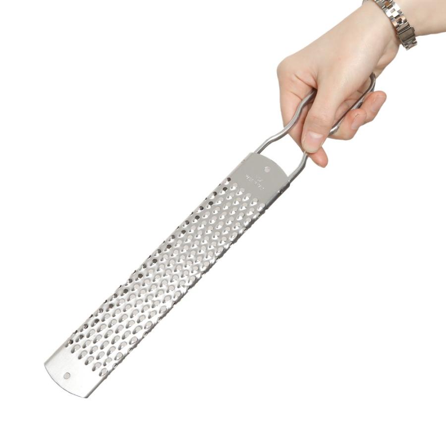 ステンレスグレーターL ビアンキ BIANCHI イタリア製 チーズ
