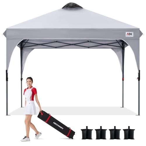 ABCCANOPYタープテントワンタッチ3段階調節2m ABCCANOPY タープテント ワンタッチ 3段階調節 ベンチレーション 天井