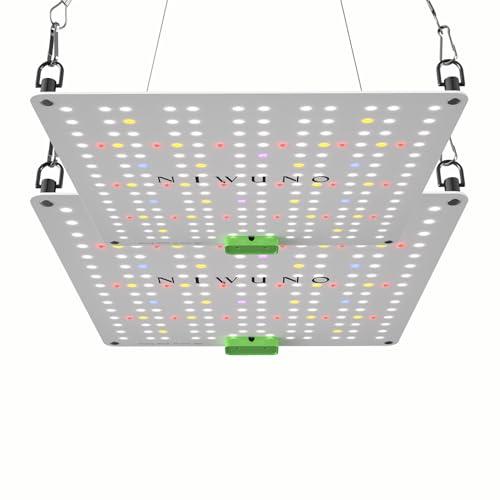 Niwuno 植物育成ライト パネル式 LEDライト UVa+IR 観葉植物/アガベ