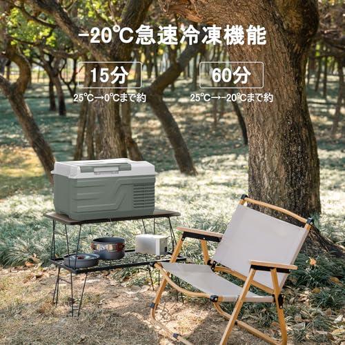Alpicool 車載冷蔵庫 9L ポータブル冷蔵庫 急速冷凍 小型 -20℃〜20