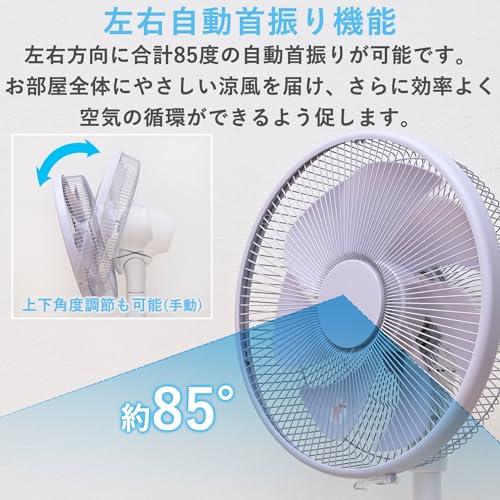 ネット限定】 [山善] 扇風機 リビング (日本メーカー製 DCモーター搭載