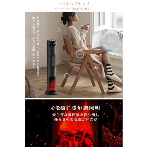 セラミックヒーター ヒーター 速暖 【2025新開発&ECO恒温省エネ