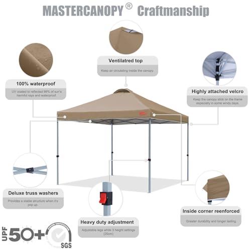 マスターキャノピー（MASTERCANOPY）ワンタッチタープテント 2M/2.5M
