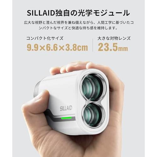 SILLAID ゴルフレーザー距離計 VOYAGE PRO 3点間測定 最速0.04s測定 高