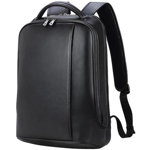 Masa Kawa] 雅革 リュック メンズ 本革 ビジネスリュック 薄型 レザー