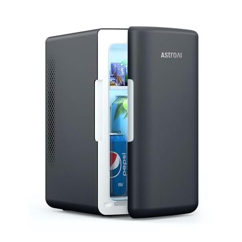 AstroAI ミニ冷蔵庫 6L 小型 冷蔵庫 保温 冷温庫 バージョン2.0 化粧品